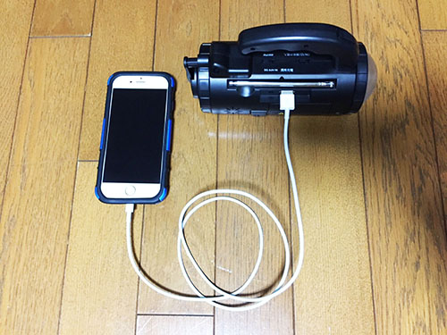 iPhoneへの充電